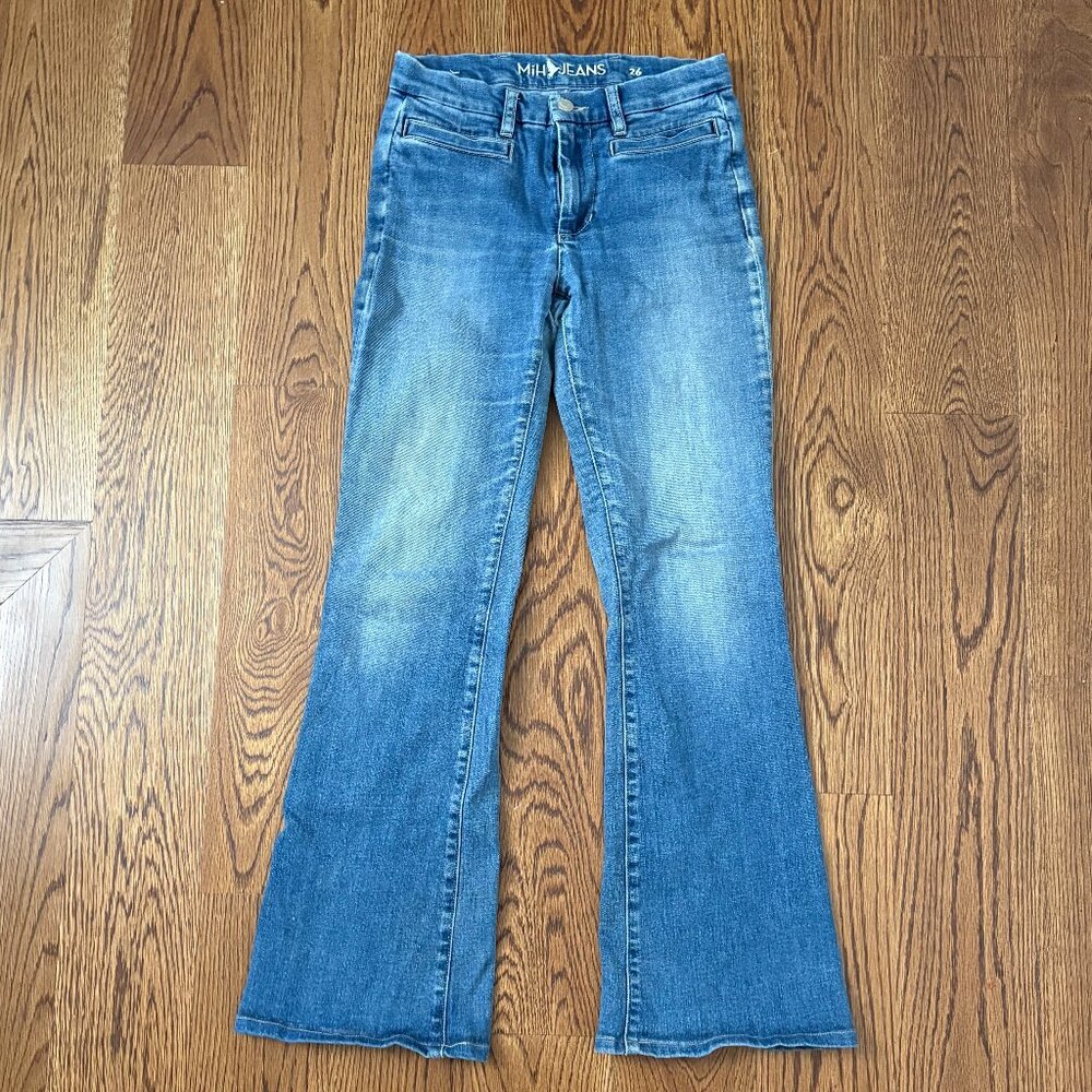 M.i.H. Jeans Marrakesh Mid Rise Kick Flare, Size 26